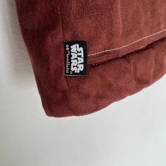 Disney Star Wars Han Solo bomber jacket faux suede . Boy size 5/6 - Picture 8 of 8